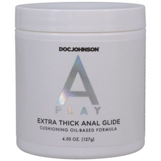 A-Play - Extra Thick Anal Glide - Cushioning Oil-Based Formula - 4.5 oz.