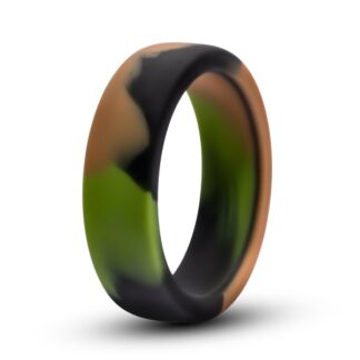 Performance Silicone Camo Cock Ring - Green Camoflauge