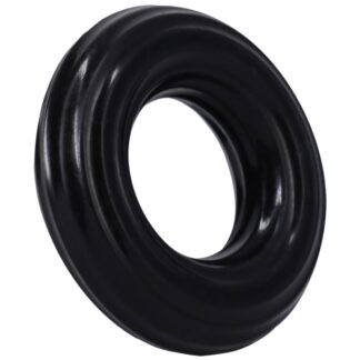 Rock Solid - Ribbed Donut - Black