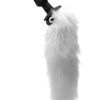 Tailz White Fox Tail Vibrating Anal Plug