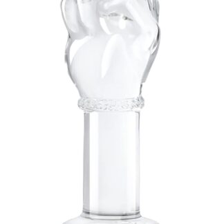 5" Glass Fist Butt Plug