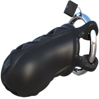 Fantasy C-Ringz Extreme Silicone Penis Blocker - Black