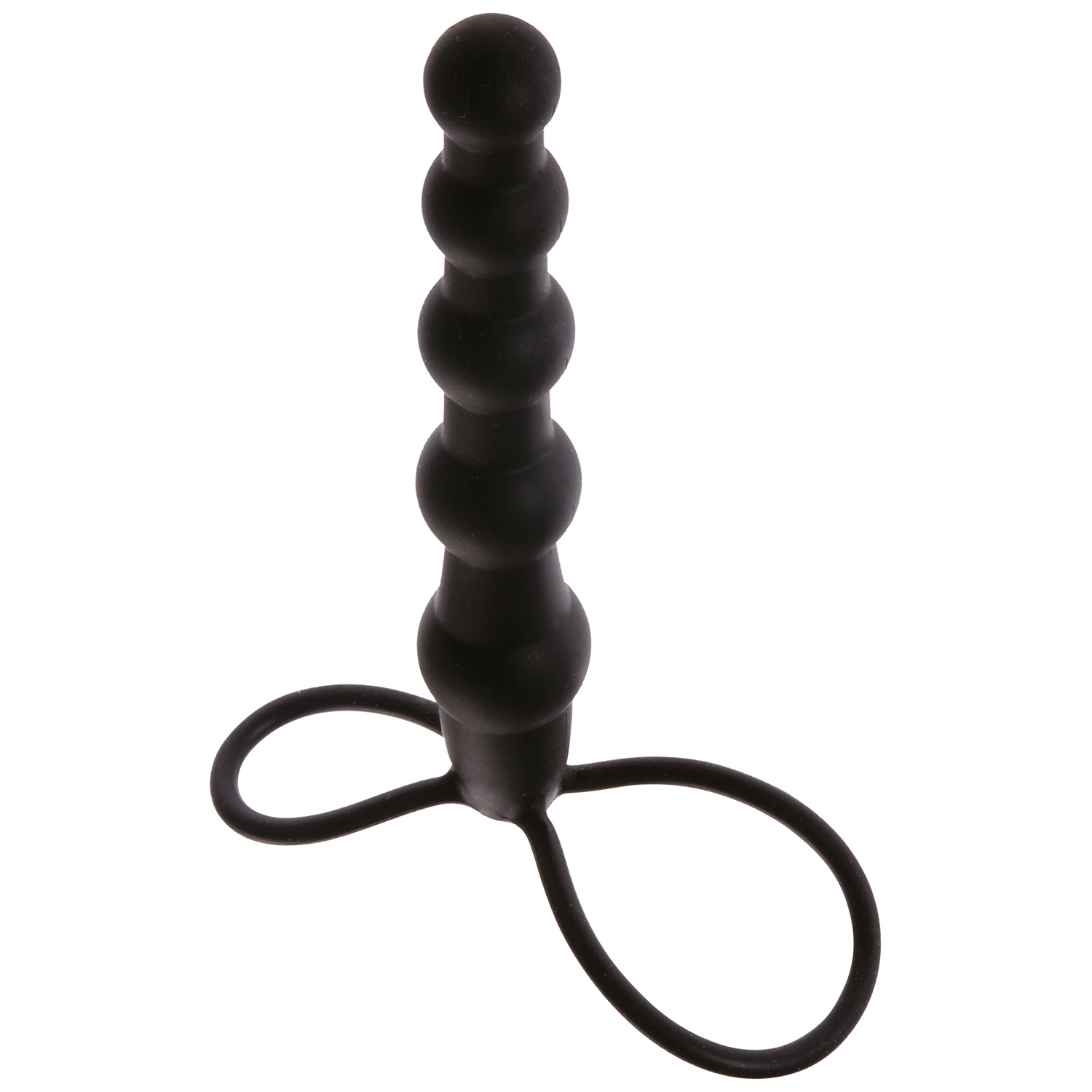 Malesation Exciter Penis Ring and Anal stimulator - Black