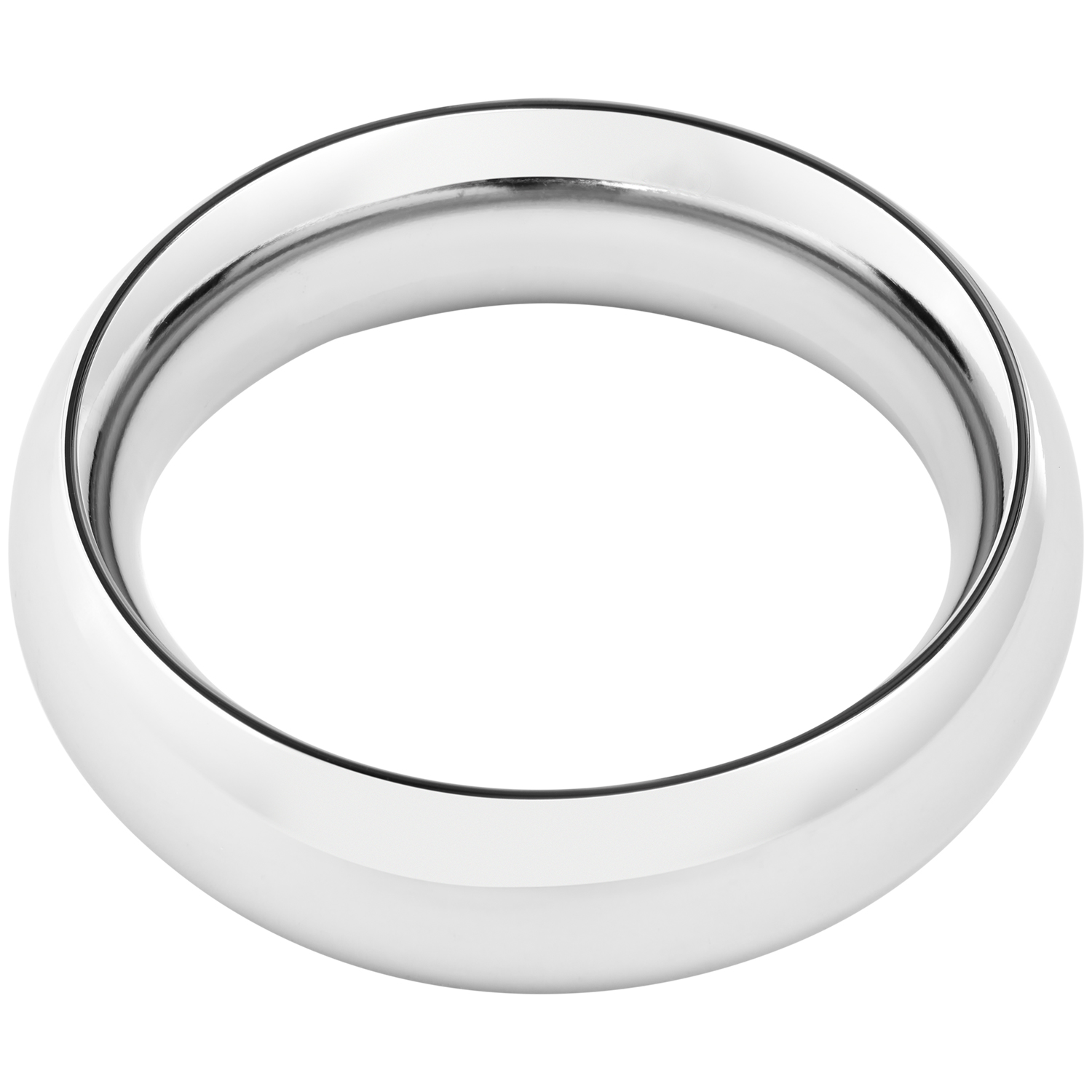 Master Series Sarge Steel Penis Ring 2 inches - Silver