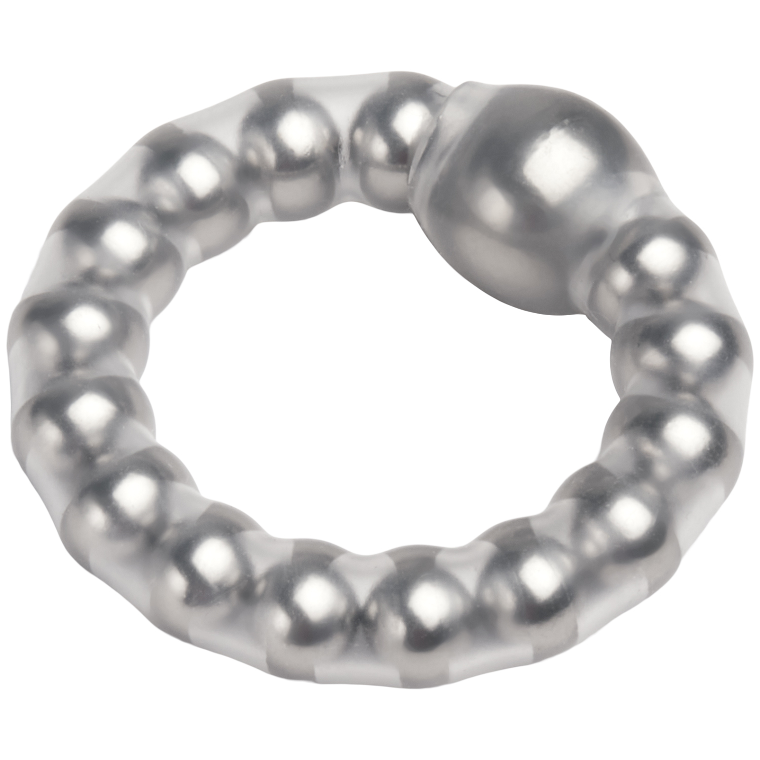 NMC Maximum Metal Penis Ring - Grey