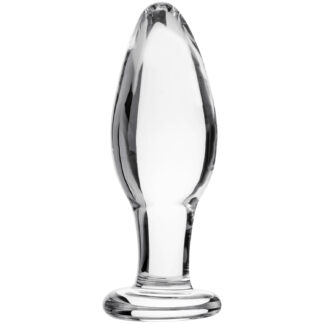 Sinful BumBum Glass Butt Plug Small - Clear