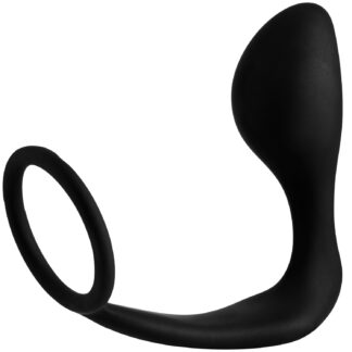 Sinful Penis Ring with Prostate Stimulator - Black