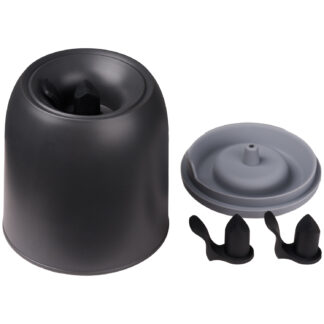 Autoblow VacuGlide Cap and Nipples Set - Black