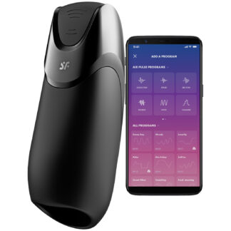 Satisfyer Men Vibration+ Masturbator - Black