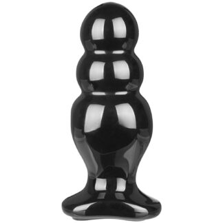 Doc Johnson TitanMen Master Tool 4 Butt Plug 6.3 Inch - Black