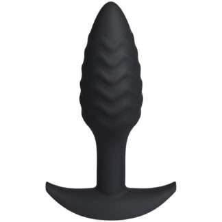 Dorcel Wavy Butt Plug - Black