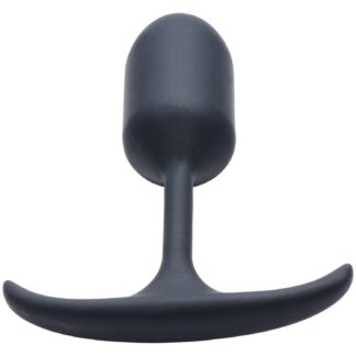 Heavy Hitters Small Weighted Butt Plug 4.72 Inch - Black