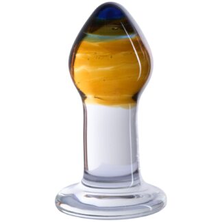 Joyride Premium GlassiX 09 Glass Butt Plug 3.7 Inch - Mixed colours
