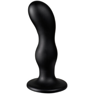 Obaie XL Pointer Anal Dildo 8.7 Inch - Black