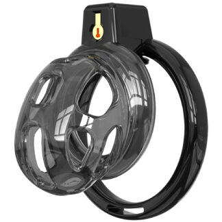 Cellmate Gladiator 2 Soft Chastity Cage - Black - 0