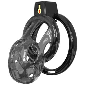 Cellmate Gladiator 2 Soft Chastity Cage - Black - 1