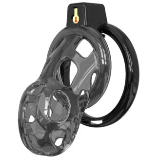 Cellmate Gladiator 2 Soft Chastity Cage - Black - 2
