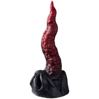 Creature Cocks Dragon Tongue Silicone Dildo 9.8 Inch - Red