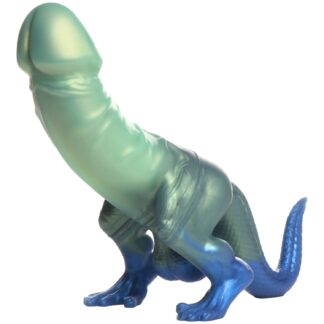 Creature Cocks Jurassic Cock Dinosaur Silicone Dildo 11 Inch - Green