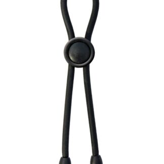 Mack Tuff Adjustable Silicone Cock Tie - Black
