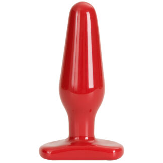 Doc Johnson Red Boy Butt Plug Medium 5.5 Inch - Red