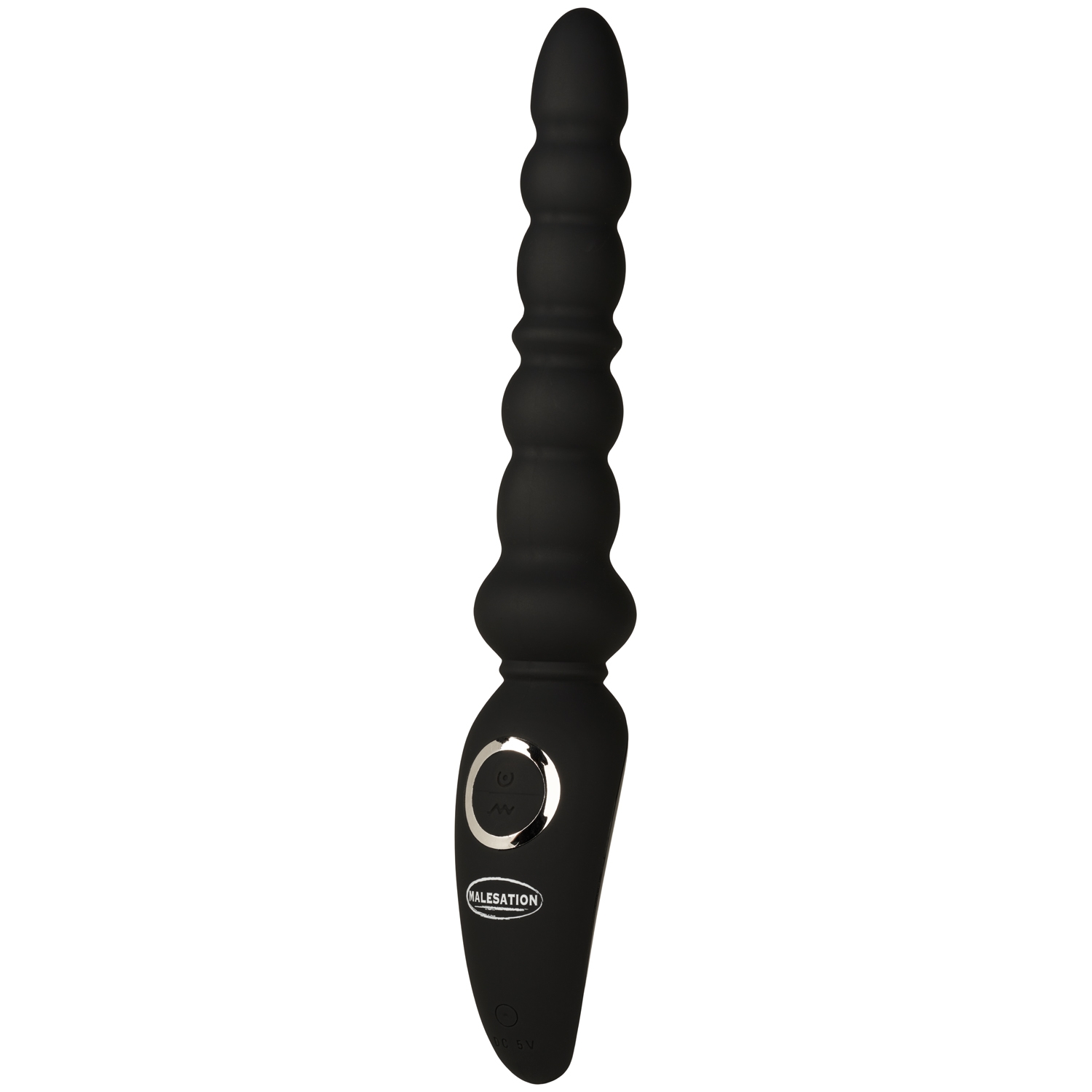 Malesation Vibro Anal Stick 9.7 Inch - Black
