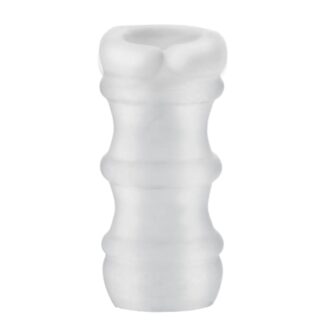 Mood Pleaser Beaded Stroker - White