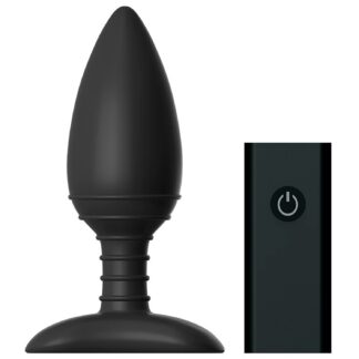 Nexus Ace Remote-Controlled Medium Anal Vibrator 4.7 Inch - Black
