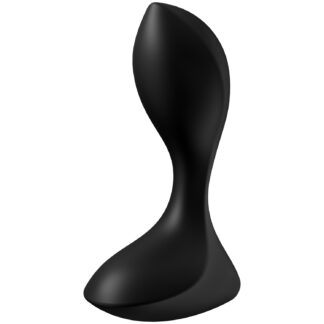Satisfyer Backdoor Lover Butt Plug Vibrator 4.3 Inch - Black