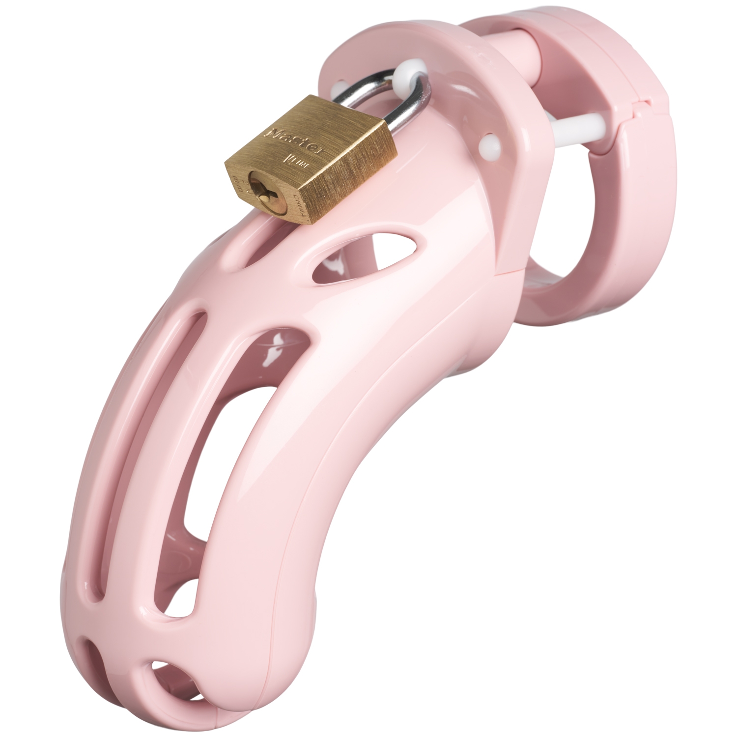 CB-X The Curve Cock Cage 3.7 Inch - Pink