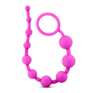 Luxe - Silicone 10 Beads - Pink