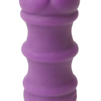 Mood Pleaser Thick Ribbed Stroker - Purple
