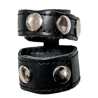 BallGear Cock Strap with Ball Stretcher - Black