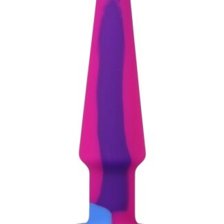 A-Play - Groovy - Silicone Anal Plug - 5" - Berry
