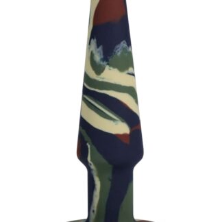 A-Play - Groovy - Silicone Anal Plug - 5" - Camouflage