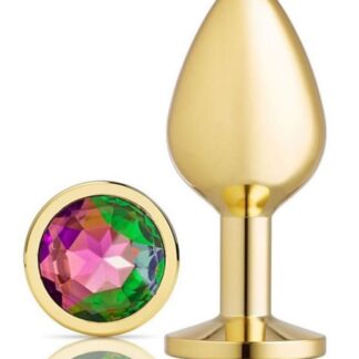 Gems Gold Anal Plug - Medium