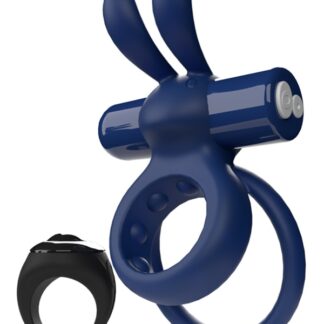 Remote Controlled Ohare Vibrating Ring - Blue