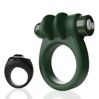 Remote Controlled Switch Vibrating Ring - Green
