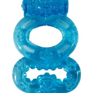 The Macho Double Ring - Blue