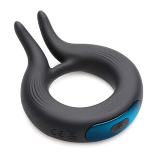 Trinity Men 10x Cock Viper Dual Stimulation Silicone Cock Ring