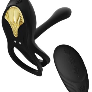 Bayek Vibrating Couples Ring - Black