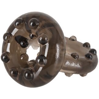 CalExotics All Star Enhancer Ring for the Penis and Scrotum - Black