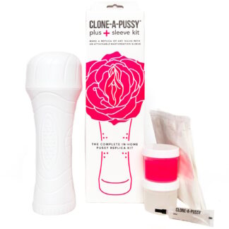 Clone-A-Pussy Plus Clone Your Vagina Kit with Sleeve - Rose