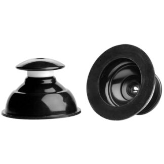 Master Series Plungers Extreme Nipple Suckers - Black