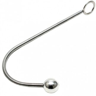Rimba Bondage Metal Anal Hook Small - Silver