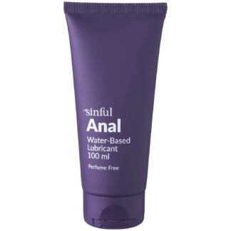 Sinful Anal Water-based Lube 100 ml - Purple