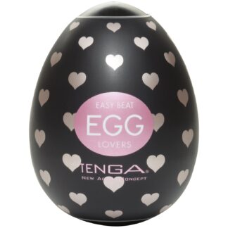TENGA Egg Lovers Heart Masturbator - White