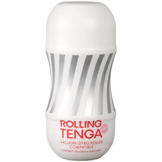 TENGA Rolling Gyro Gentle Vacuum Cup Masturbator - White