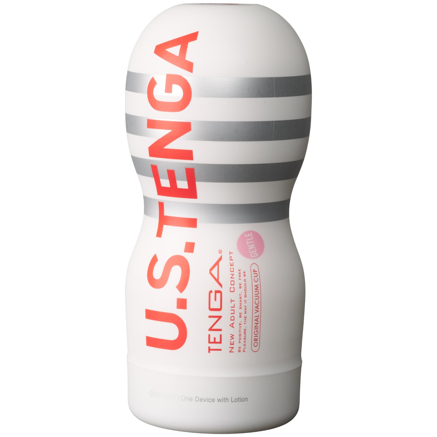 TENGA U.S. Gentle Vacuum Cup Masturbator - White