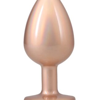 Booty Bling Metal Plug - Gold - Large